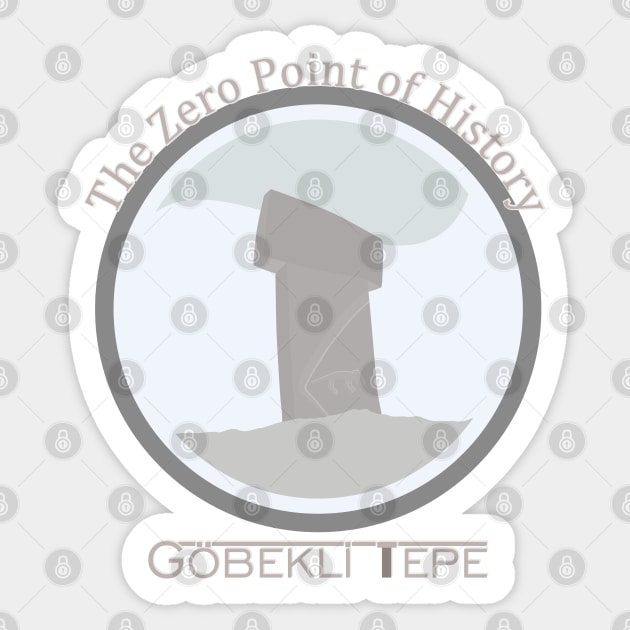 Gobekli tepe The Zero Point of History Sticker by mkbl